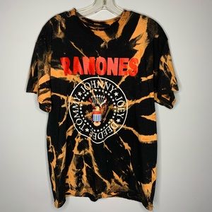 Ramones bleach wash t-shirt